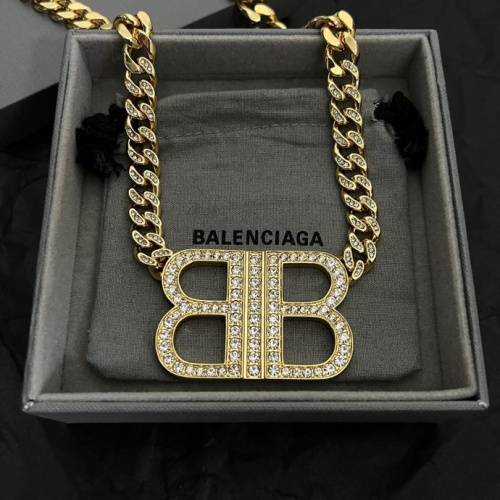 Cheap Balenciaga Necklaces #1253173 Replica Wholesale [$72.00 USD] [ITEM#1253173] on Replica Balenciaga Necklaces