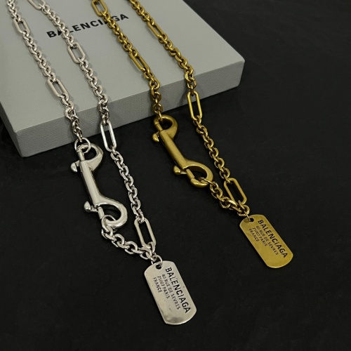 Cheap Balenciaga Necklaces #1253179 Replica Wholesale [$64.00 USD] [ITEM#1253179] on Replica Balenciaga Necklaces