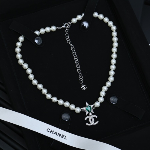 Cheap Chanel Necklaces For Women #1253218 Replica Wholesale [$34.00 USD] [ITEM#1253218] on Replica Chanel Necklaces