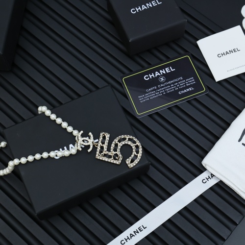 Cheap Chanel Necklaces For Women #1253223 Replica Wholesale [$40.00 USD] [ITEM#1253223] on Replica Chanel Necklaces