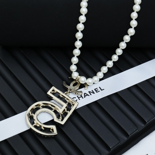 Cheap Chanel Necklaces For Women #1253223 Replica Wholesale [$40.00 USD] [ITEM#1253223] on Replica Chanel Necklaces