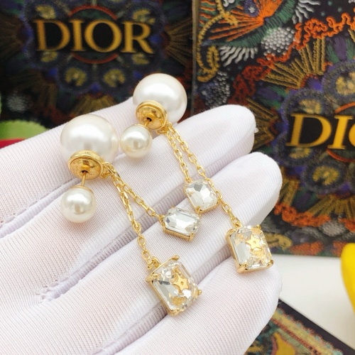 Cheap Christian Dior Earrings For Women #1253229 Replica Wholesale [$27.00 USD] [ITEM#1253229] on Replica Christian Dior Earrings