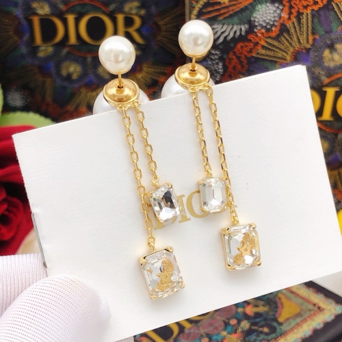 Cheap Christian Dior Earrings For Women #1253229 Replica Wholesale [$27.00 USD] [ITEM#1253229] on Replica Christian Dior Earrings