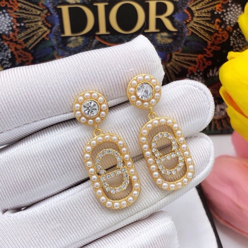 Cheap Christian Dior Earrings For Women #1253233 Replica Wholesale [$27.00 USD] [ITEM#1253233] on Replica Christian Dior Earrings