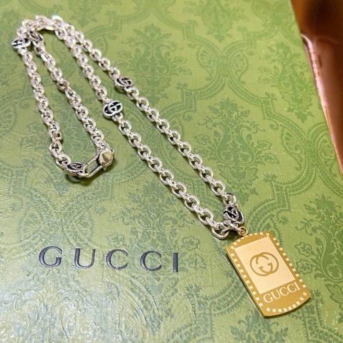 Cheap Gucci Necklaces #1253239 Replica Wholesale [$56.00 USD] [ITEM#1253239] on Replica Gucci Necklaces