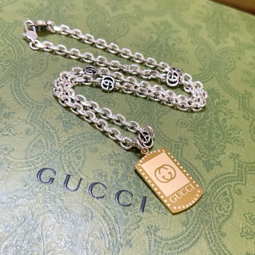 Cheap Gucci Necklaces #1253239 Replica Wholesale [$56.00 USD] [ITEM#1253239] on Replica Gucci Necklaces