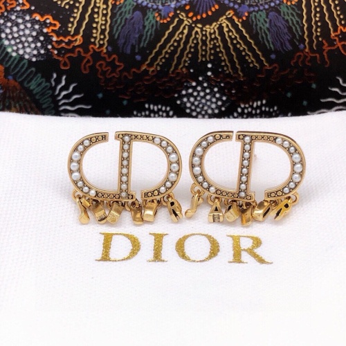 Cheap Christian Dior Earrings For Women #1253245 Replica Wholesale [$27.00 USD] [ITEM#1253245] on Replica Christian Dior Earrings