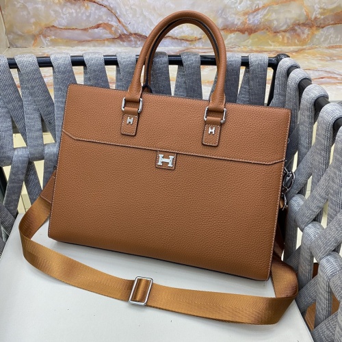 Cheap Hermes AAA Man Handbags #1253255 Replica Wholesale [$160.00 USD] [ITEM#1253255] on Replica Hermes AAA Man Handbags