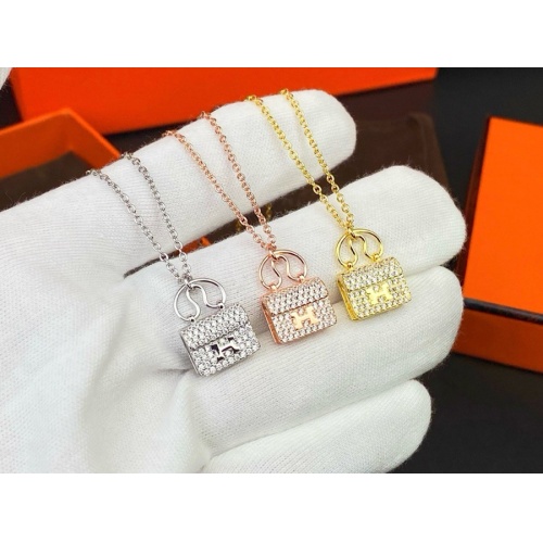 Cheap Hermes Necklaces For Women #1253258 Replica Wholesale [$27.00 USD] [ITEM#1253258] on Replica Hermes Necklaces