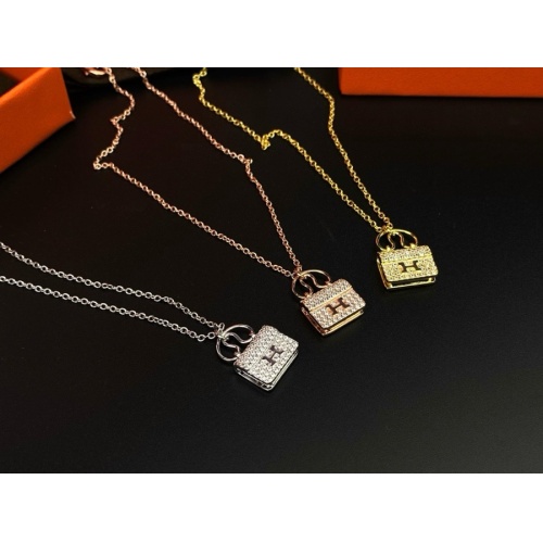 Cheap Hermes Necklaces For Women #1253258 Replica Wholesale [$27.00 USD] [ITEM#1253258] on Replica Hermes Necklaces