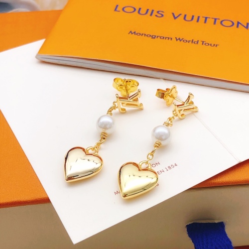 Cheap Louis Vuitton Earrings For Women #1253273 Replica Wholesale [$27.00 USD] [ITEM#1253273] on Replica Louis Vuitton Earrings