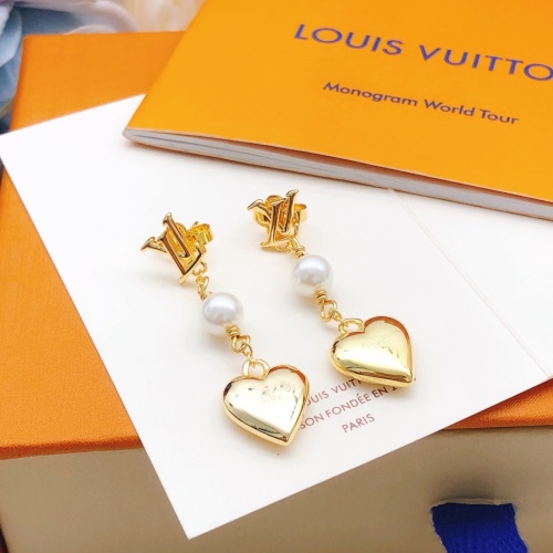 Cheap Louis Vuitton Earrings For Women #1253273 Replica Wholesale [$27.00 USD] [ITEM#1253273] on Replica Louis Vuitton Earrings