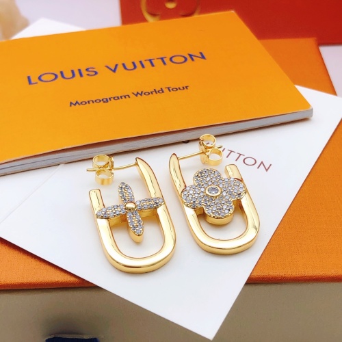 Cheap Louis Vuitton Earrings For Women #1253276 Replica Wholesale [$29.00 USD] [ITEM#1253276] on Replica Louis Vuitton Earrings