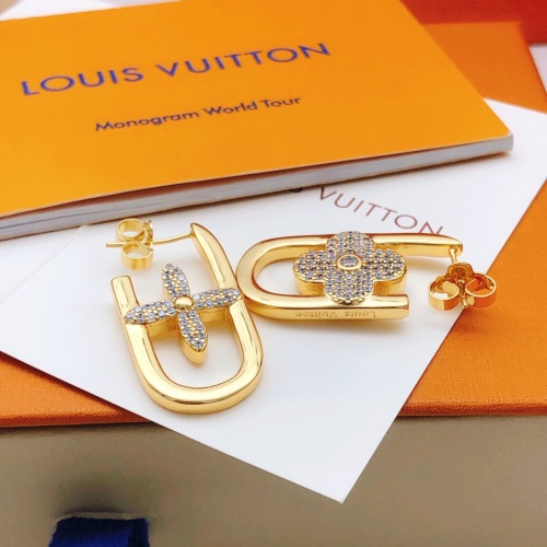 Cheap Louis Vuitton Earrings For Women #1253276 Replica Wholesale [$29.00 USD] [ITEM#1253276] on Replica Louis Vuitton Earrings