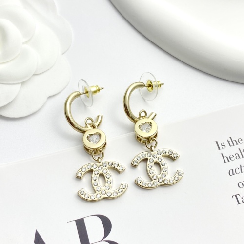 Cheap Chanel Earrings For Women #1253340 Replica Wholesale [$32.00 USD] [ITEM#1253340] on Replica Chanel Earrings