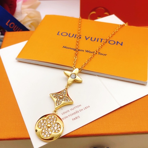 Cheap Louis Vuitton Necklaces #1253347 Replica Wholesale [$34.00 USD] [ITEM#1253347] on Replica Louis Vuitton Necklaces