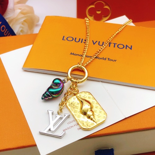 Cheap Louis Vuitton Necklaces #1253349 Replica Wholesale [$38.00 USD] [ITEM#1253349] on Replica Louis Vuitton Necklaces