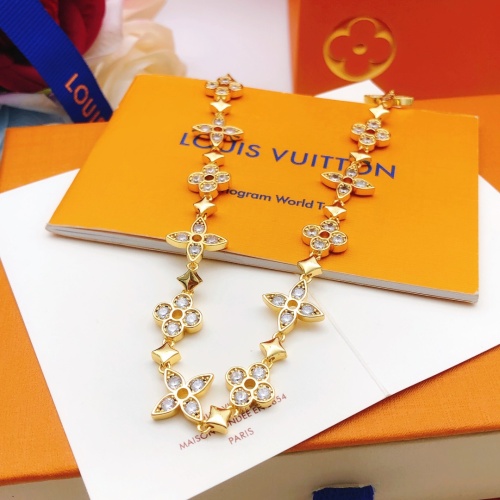 Cheap Louis Vuitton Necklaces #1253350 Replica Wholesale [$45.00 USD] [ITEM#1253350] on Replica Louis Vuitton Necklaces