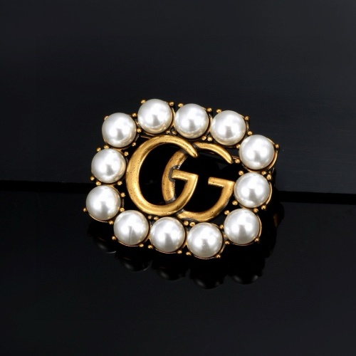 Cheap Gucci Brooches For Women #1253365 Replica Wholesale [$27.00 USD] [ITEM#1253365] on Replica Gucci Brooches