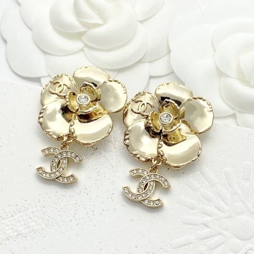 Cheap Chanel Earrings For Women #1253377 Replica Wholesale [$34.00 USD] [ITEM#1253377] on Replica Chanel Earrings