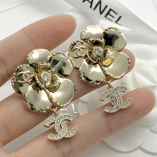 Cheap Chanel Earrings For Women #1253377 Replica Wholesale [$34.00 USD] [ITEM#1253377] on Replica Chanel Earrings