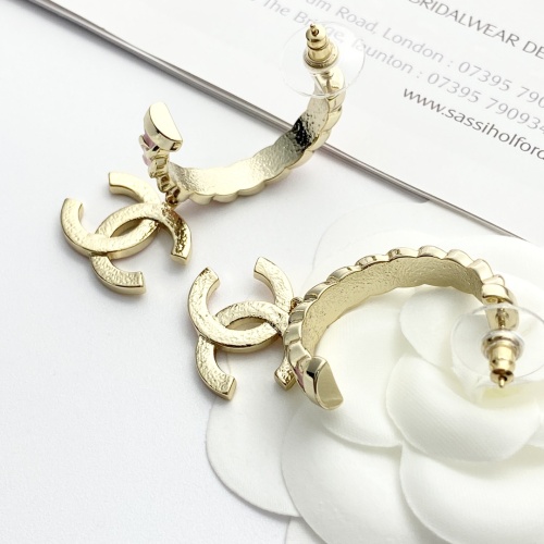 Cheap Chanel Earrings For Women #1253378 Replica Wholesale [$34.00 USD] [ITEM#1253378] on Replica Chanel Earrings