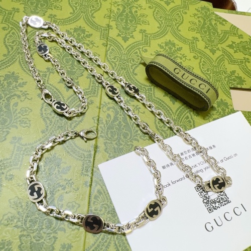 Cheap Gucci Jewelry Set #1253379 Replica Wholesale [$96.00 USD] [ITEM#1253379] on Replica Gucci Jewelry Set