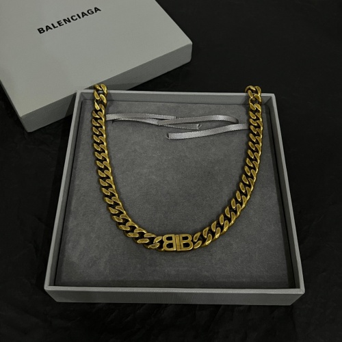 Cheap Balenciaga Necklaces #1253397 Replica Wholesale [$64.00 USD] [ITEM#1253397] on Replica Balenciaga Necklaces