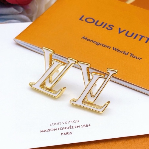 Cheap Louis Vuitton Earrings For Women #1253418 Replica Wholesale [$27.00 USD] [ITEM#1253418] on Replica Louis Vuitton Earrings