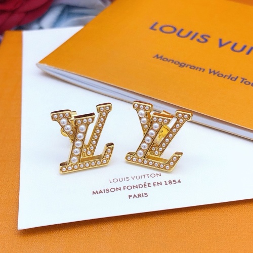 Cheap Louis Vuitton Earrings For Women #1253420 Replica Wholesale [$27.00 USD] [ITEM#1253420] on Replica Louis Vuitton Earrings