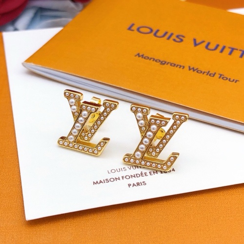 Cheap Louis Vuitton Earrings For Women #1253420 Replica Wholesale [$27.00 USD] [ITEM#1253420] on Replica Louis Vuitton Earrings