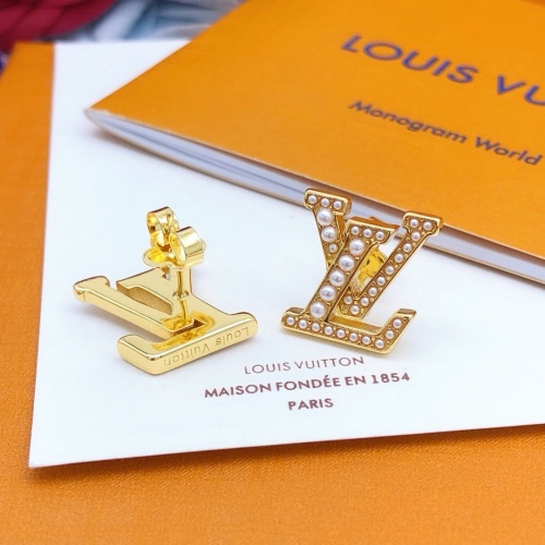 Cheap Louis Vuitton Earrings For Women #1253420 Replica Wholesale [$27.00 USD] [ITEM#1253420] on Replica Louis Vuitton Earrings