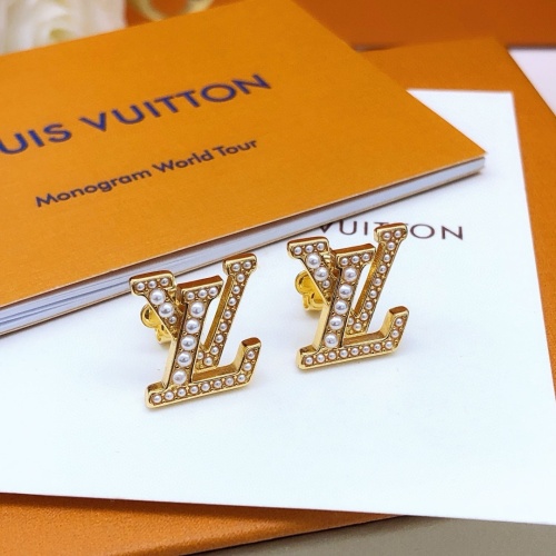 Cheap Louis Vuitton Earrings For Women #1253420 Replica Wholesale [$27.00 USD] [ITEM#1253420] on Replica Louis Vuitton Earrings