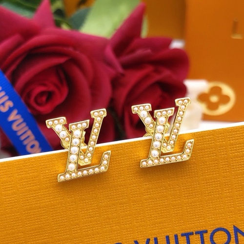 Cheap Louis Vuitton Earrings For Women #1253420 Replica Wholesale [$27.00 USD] [ITEM#1253420] on Replica Louis Vuitton Earrings