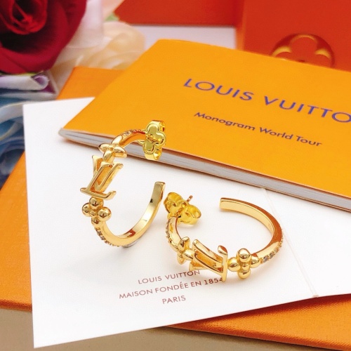 Cheap Louis Vuitton Earrings For Women #1253431 Replica Wholesale [$29.00 USD] [ITEM#1253431] on Replica Louis Vuitton Earrings