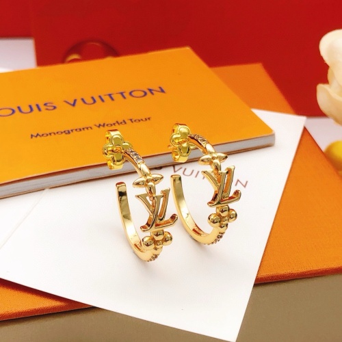 Cheap Louis Vuitton Earrings For Women #1253431 Replica Wholesale [$29.00 USD] [ITEM#1253431] on Replica Louis Vuitton Earrings