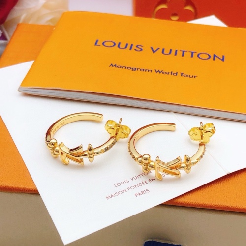 Cheap Louis Vuitton Earrings For Women #1253431 Replica Wholesale [$29.00 USD] [ITEM#1253431] on Replica Louis Vuitton Earrings