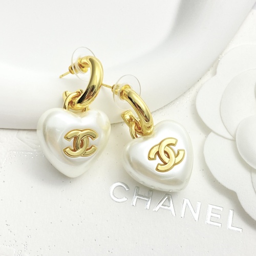 Cheap Chanel Earrings For Women #1253445 Replica Wholesale [$36.00 USD] [ITEM#1253445] on Replica Chanel Earrings