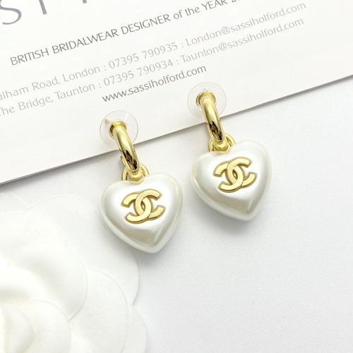 Cheap Chanel Earrings For Women #1253445 Replica Wholesale [$36.00 USD] [ITEM#1253445] on Replica Chanel Earrings