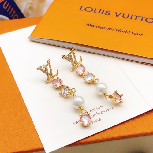 Cheap Louis Vuitton Earrings For Women #1253446 Replica Wholesale [$29.00 USD] [ITEM#1253446] on Replica Louis Vuitton Earrings