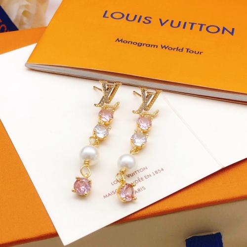 Cheap Louis Vuitton Earrings For Women #1253446 Replica Wholesale [$29.00 USD] [ITEM#1253446] on Replica Louis Vuitton Earrings