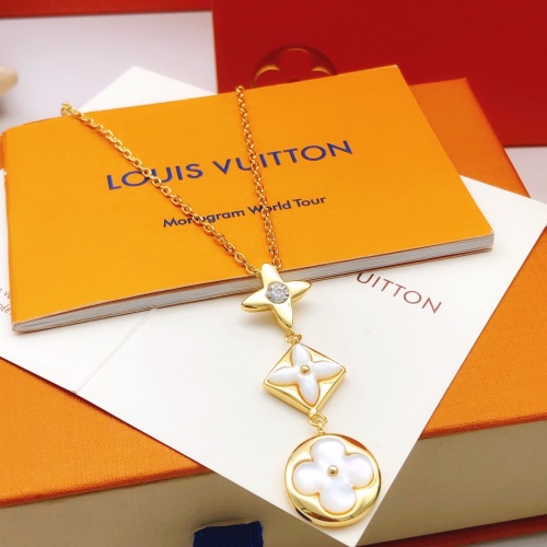 Cheap Louis Vuitton Necklaces #1253451 Replica Wholesale [$36.00 USD] [ITEM#1253451] on Replica Louis Vuitton Necklaces