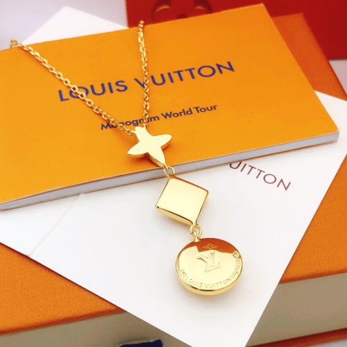 Cheap Louis Vuitton Necklaces #1253451 Replica Wholesale [$36.00 USD] [ITEM#1253451] on Replica Louis Vuitton Necklaces