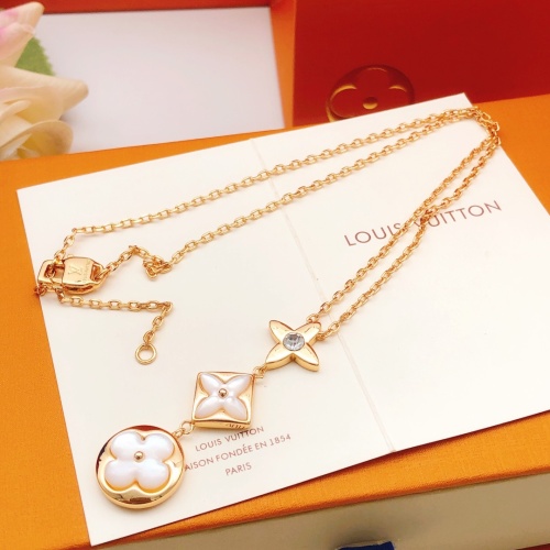 Cheap Louis Vuitton Necklaces #1253452 Replica Wholesale [$36.00 USD] [ITEM#1253452] on Replica Louis Vuitton Necklaces