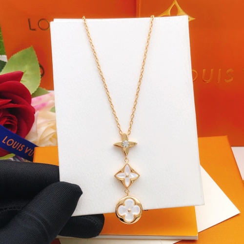 Cheap Louis Vuitton Necklaces #1253452 Replica Wholesale [$36.00 USD] [ITEM#1253452] on Replica Louis Vuitton Necklaces