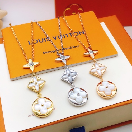 Cheap Louis Vuitton Necklaces #1253452 Replica Wholesale [$36.00 USD] [ITEM#1253452] on Replica Louis Vuitton Necklaces