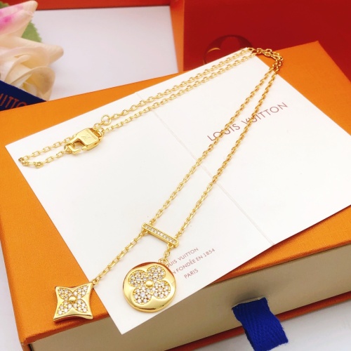 Cheap Louis Vuitton Necklaces #1253455 Replica Wholesale [$38.00 USD] [ITEM#1253455] on Replica Louis Vuitton Necklaces