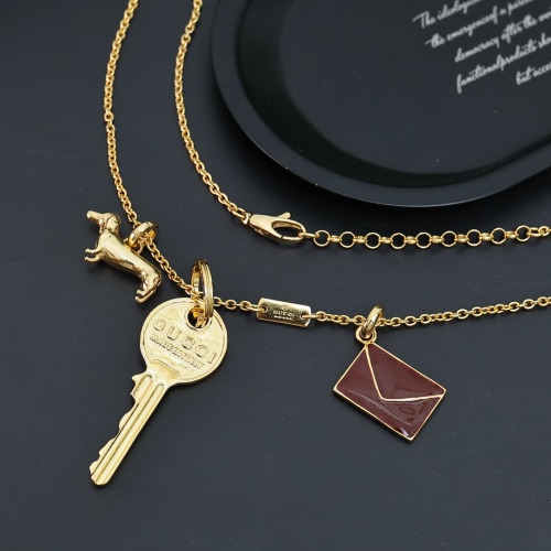 Cheap Gucci Necklaces #1253476 Replica Wholesale [$48.00 USD] [ITEM#1253476] on Replica Gucci Necklaces