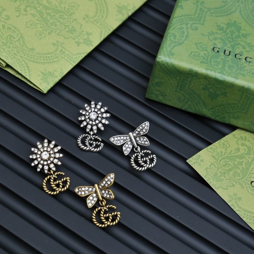 Cheap Gucci Earrings For Women #1253529 Replica Wholesale [$27.00 USD] [ITEM#1253529] on Replica Gucci Earrings