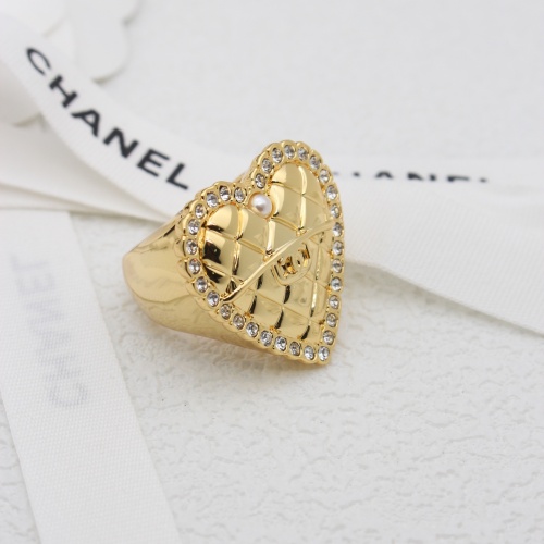 Cheap Chanel Ring For Women #1253536 Replica Wholesale [$45.00 USD] [ITEM#1253536] on Replica Chanel Ring